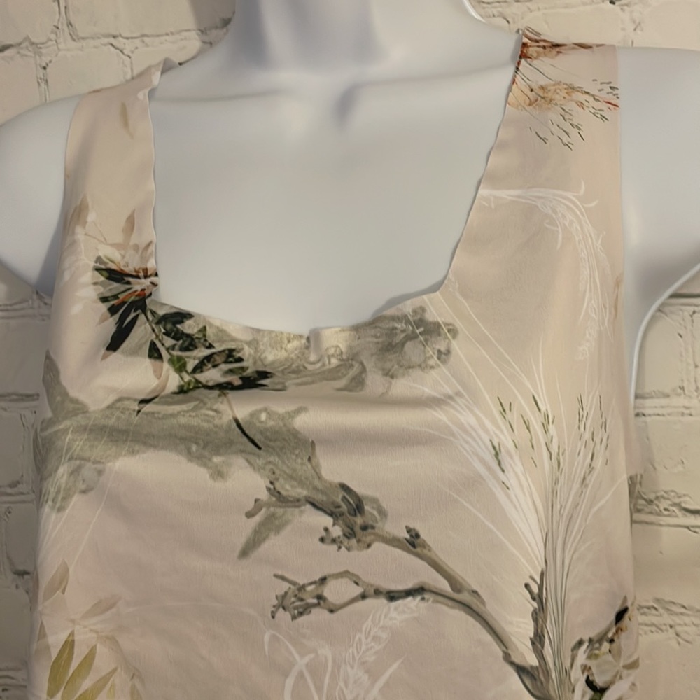 Tribe Kelley floral crop tank top - Picture 3 of 5